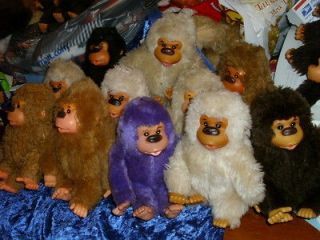 lot of 11 HTF VTG BABY GONGA Russ baby Gorillas 2 of this lot are 