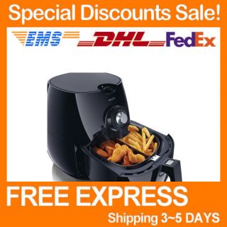   Viva Collection Airfryer Low fat fryer Multicooker Black HD9220/20