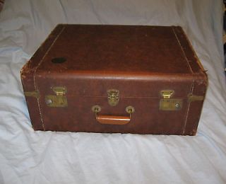   1950s Titano Large Accordion CASE Only quality made old brass hardware