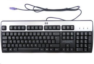 HP Easy Access KB 0316 Black and Silver PS/2 Spanish Keyboard 434820 