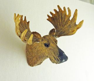 Dollhouse Miniature Mounted Moose Head