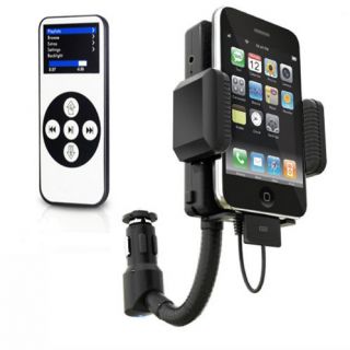 FM Radio Transmitter Car Charger Mini Controller For iPhone 4 4G 4S 3G 
