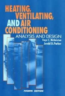 Heating, Ventilation and Air Conditioning Analysis and Design by 