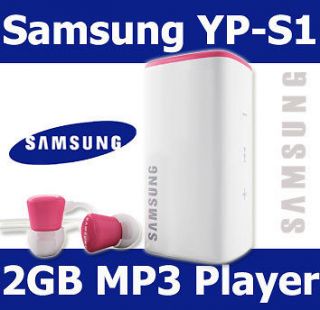 SAMSUNG YP S1 PINK 2GB TIC TOC CLIP ON MUSIC  PLAYER
