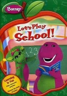 Barney Lets Play School [Back to School Packaging] [DVD New]