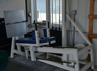 Leg press hip sled magnum fitness exercise equipment