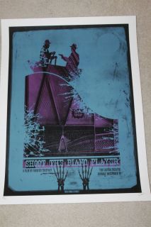   Piano Player Movie Poster Castro Theater ODaniel Screen Print S/N 150
