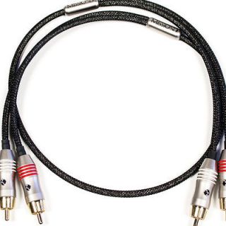 Zu Audio MISSION RCA 5 ft [1.5m] hi fi 2 channel stereo interconnect 