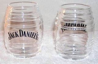 Jack Daniels GLASS BARREL (SHOT GLASS) Brand New Design