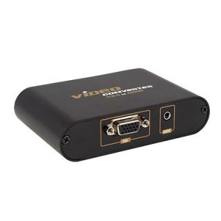 StarTech HDMI to VGA Video Adapter Converter w/Stereo Audio, HD to VGA 