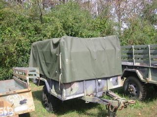 M105A2 Military Surplus Utility Cargo Trailer 7x9 Bed **** 