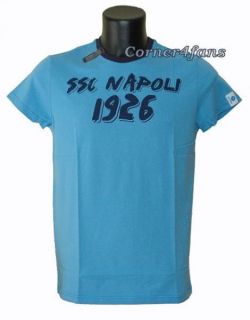 NAPOLI 1926 T SHIRT SUPPORTERS 2013 MACRON NEW FOOTBALL EQUIPEMENT 