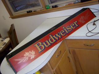 Vintage or OLDER Large (50) Budwieser Pool Table Light   ONLY ONE ON 