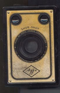 AGFA BOX CAMERA, SHUR SHOT, BY AGFA ANSCO CORPORATION IN BINGHAMTON, N 
