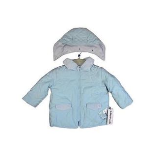   PICCOLO Stepp girls/boys winter coat jacket fleece baby (blue) NWT