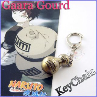 Hot New Animation Creative Gaara Gourd exquisite Keychain ring Pendant 