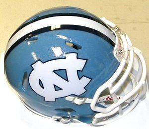   Carolina Tar Heels Riddell NCAA Revolution Speed Mini Football Helmet