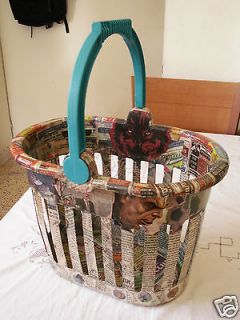 Magasine&Newspaper Handmade RACK (basket) Organizer.