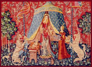 Royal Paris Tapestry/Needl​epoint Canvas   The Lady and the Unicorn