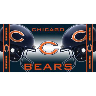 Chicago Bears 30x60 Fiber Reactive Beach Towel NFL