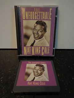 Mini Disc Nat King Cole   Unforgettable MD Album Sony Music Minidisk 