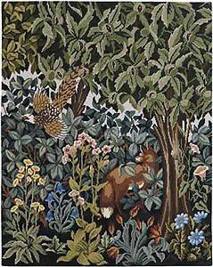 Beth Russell Greenery Fox Tapestry Needlepoint Kit