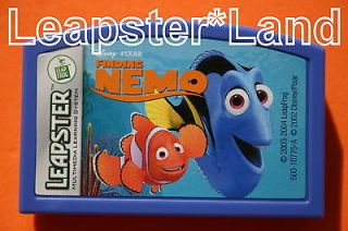   Leapfrog Disney Pixar FINDING NEMO Age 3 6 Educational Cartridge Game