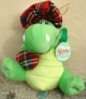 Nessie Loch Ness Monster Scotland Scottish soft toy NEW 25cm OR 30cm