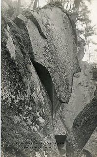Trip Hammer Lost River Boulder ​White Mountains New Hampshire RPPC 