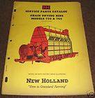 New Holland 735 & 765 Grain Drying Bins Parts Catalog