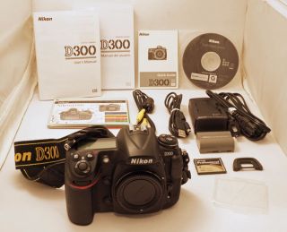 Nikon D300 12.3 MP Digital SLR Camera   Black (Body Only)