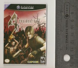 Resident Evil 4 MAGNET, Nintendo GameCube