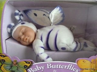 Anne Geddes Bean Filled Collection 9 Baby Butterflies Doll NEW/BOXED 