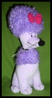 KOHLS pbs kids CLEO THE PURPLE POODLE clifford the big red dog plush 