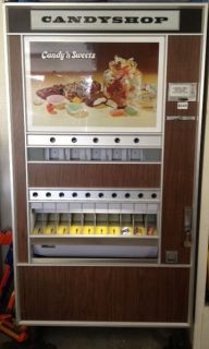 Vintage CANDY SHOP Vending Machine Good Condition