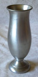 Antique GS Preisner Solid Fine Pewter 601 Pedestal Cup Collectible 