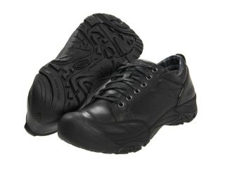 KEEN Mens Lumberjack WP Waterproof Leather Walking Shoes [ Black ]