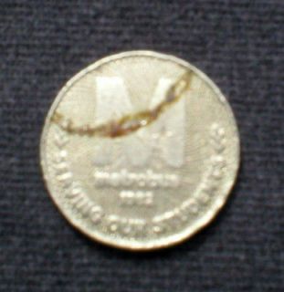 METRO BUS 1982 STUDENT D.C. TOKEN ONE COIN