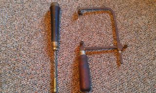 Antique/Vintage Hand Tools ~ Hand Drill & Hand Scroll Saw ~older 