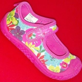 NEW Girls Toddlers CARTERS PACIFIC Pink Aqua Sox Velcro Sandals 