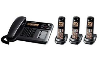   KX TG1063C DECT 6.0 Cordless Phone with Answer Machine and Caller ID