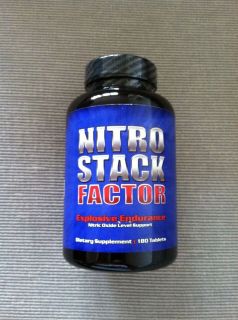   Factor Muscle Growth 180 caps Ripped Muscle X XL Nitro Nitric Oxide
