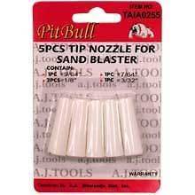 5Pc Tip Nozzle For Sand Blaster 9/64 1/8 7/64 3/32 For Air 
