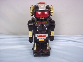   Black Magic Mike II Talking Robot by New Bright  Good Working Order