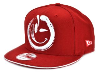 YUMS NEW ERA 9FIFTY ENSO SNAPBACK HAT RED / WHITE CAP