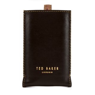 Ted Baker Leather Style pouch for Nokia Lumina 710   Brown   Lifetime 