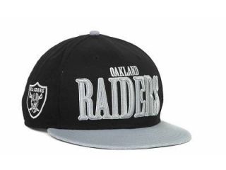 New Era NFL Oakland Raiders Logo Through 9Fifty Snapback Adjustible 