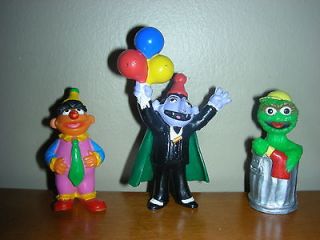   Street Jim Henson Applause Character Cake Toppers Figures Oscar Count