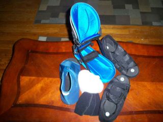   ~BLUE~Adult Large Leg,foot,ankle day/ Night Splint BRAND NEW