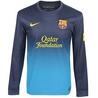 NEW** FC Barcelona Away Goalkeeper Shirt   2012 13 **GENUINE NEW 